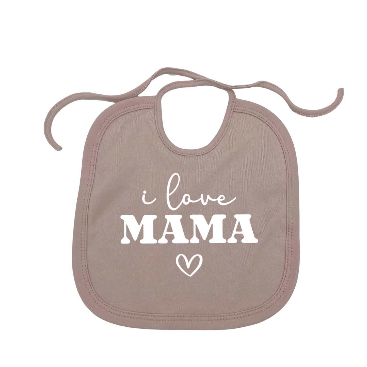 Slab met touwtje - I love mama