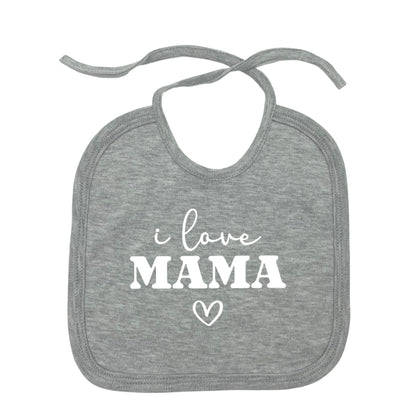 Slab met touwtje - I love mama