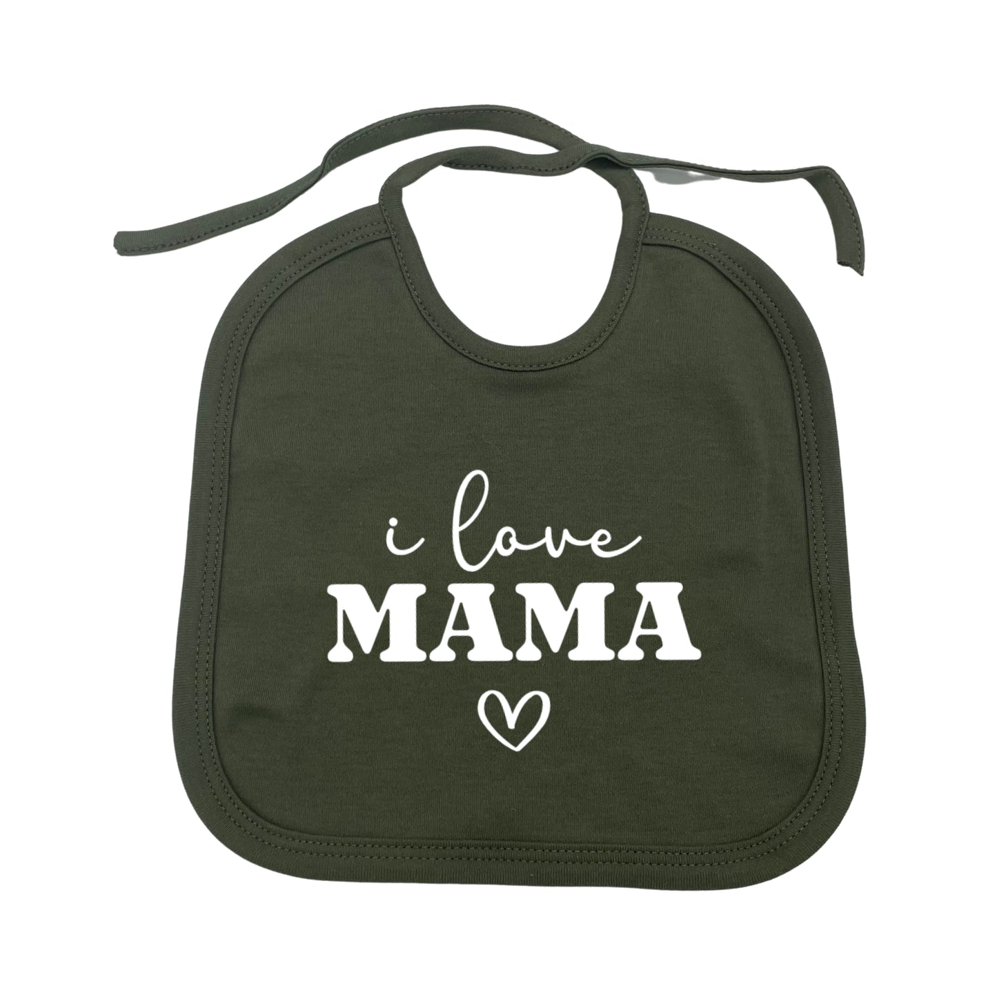 Slab met touwtje - I love mama