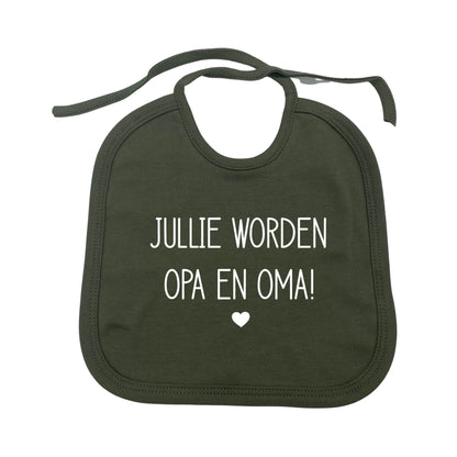 Jullie worden opa en oma! slabbetje