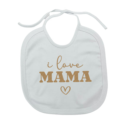 Slab met touwtje - I love mama