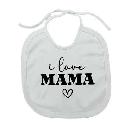 Slab met touwtje - I love mama