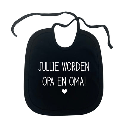 Jullie worden opa en oma! slabbetje