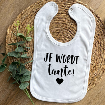 Je wordt tante! slab met drukknoopjes