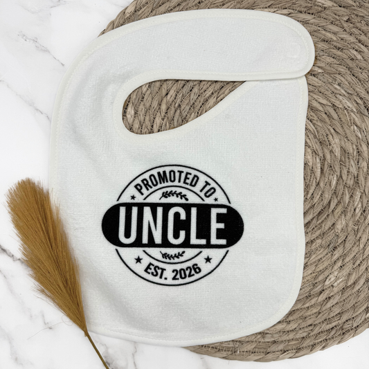Promoted to Uncle (Est. 2026) slabbetje