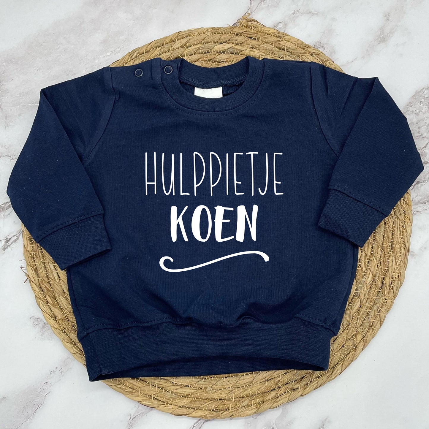 Hulppietje gepersonaliseerd met naam