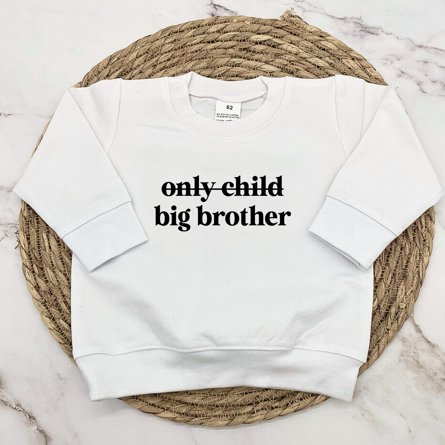 only child / big brother trui
