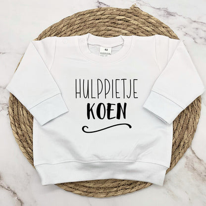 Hulppietje gepersonaliseerd met naam