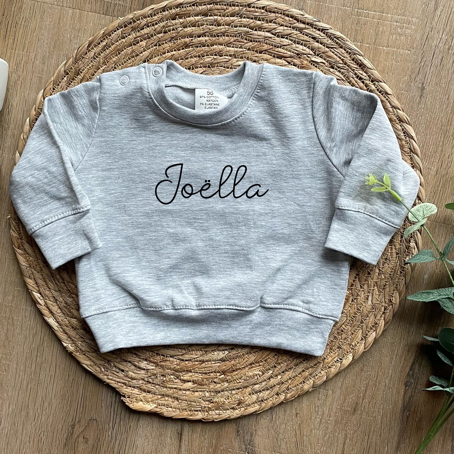 Sweater "Dearest" - gepersonaliseerd met naam