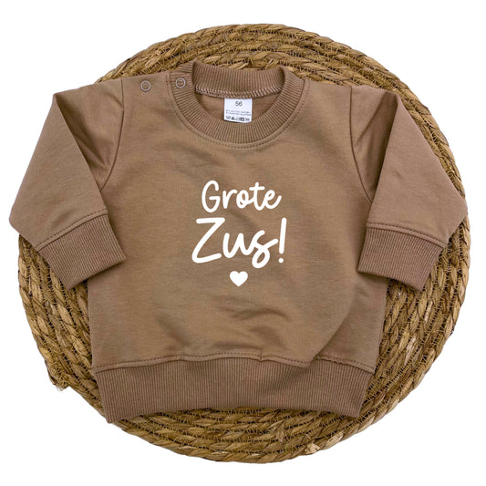 Grote zus! ❤️ trui