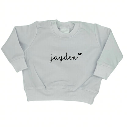 Gepersonaliseerde sweater "Hearts"