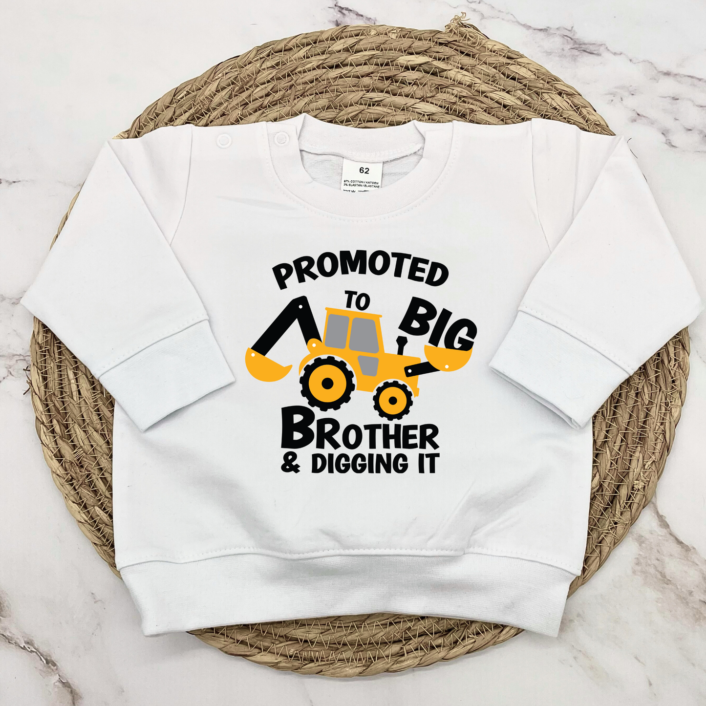 Promoted To Big Brother & Digging It trui