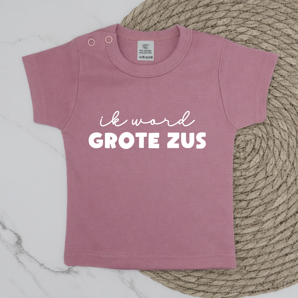 Ik word grote zus t-shirt
