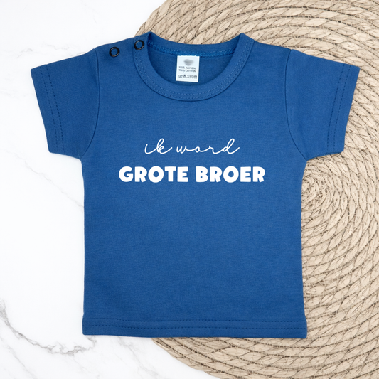 Ik word grote broer t-shirt