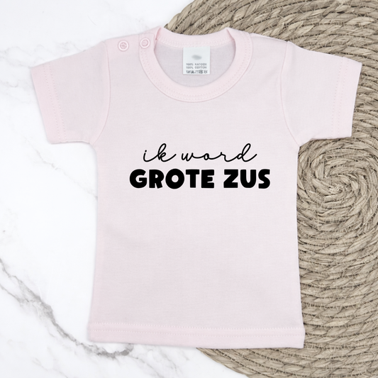 Ik word grote zus t-shirt