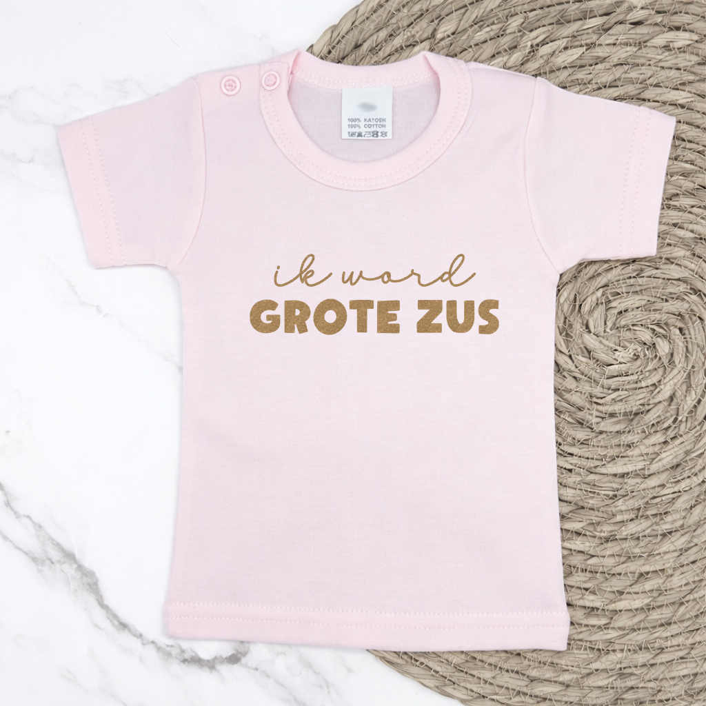 Ik word grote zus t-shirt