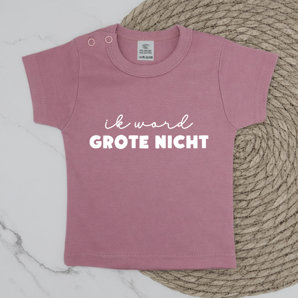 Ik word grote nicht t-shirt