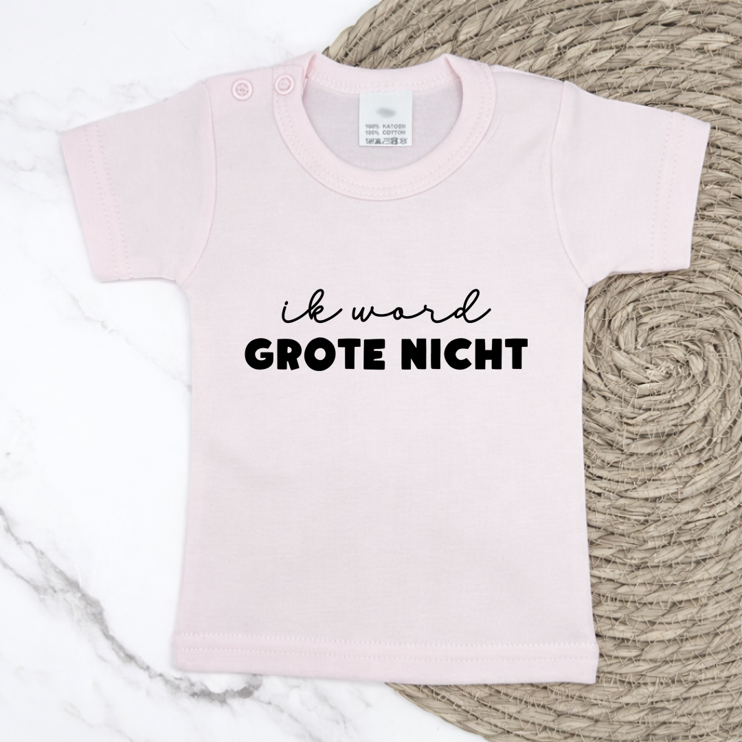 Ik word grote nicht t-shirt