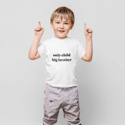 only child / big brother t-shirt