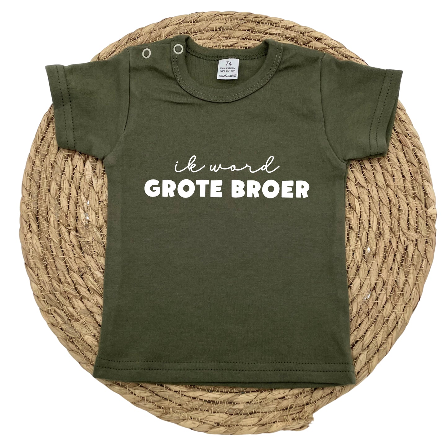 Ik word grote broer t-shirt