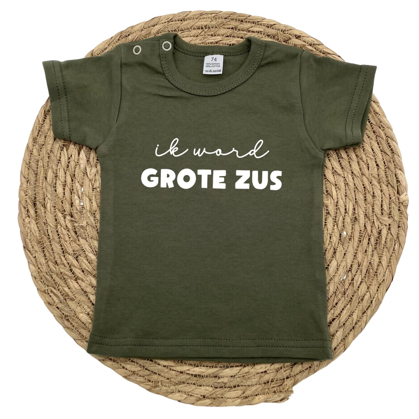 Ik word grote zus t-shirt