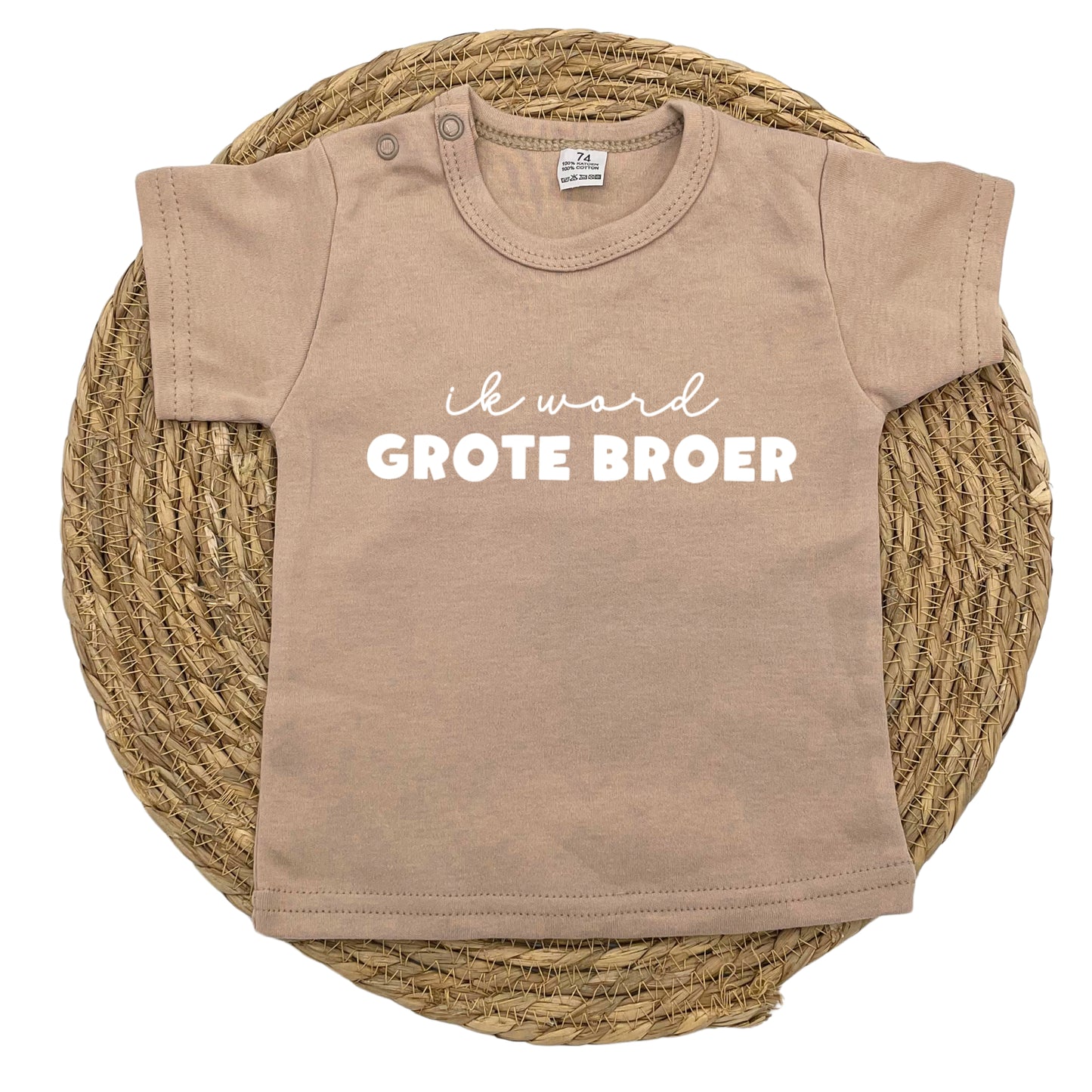 Ik word grote broer t-shirt