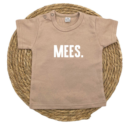 Gepersonaliseerd baby shirt "Simple"