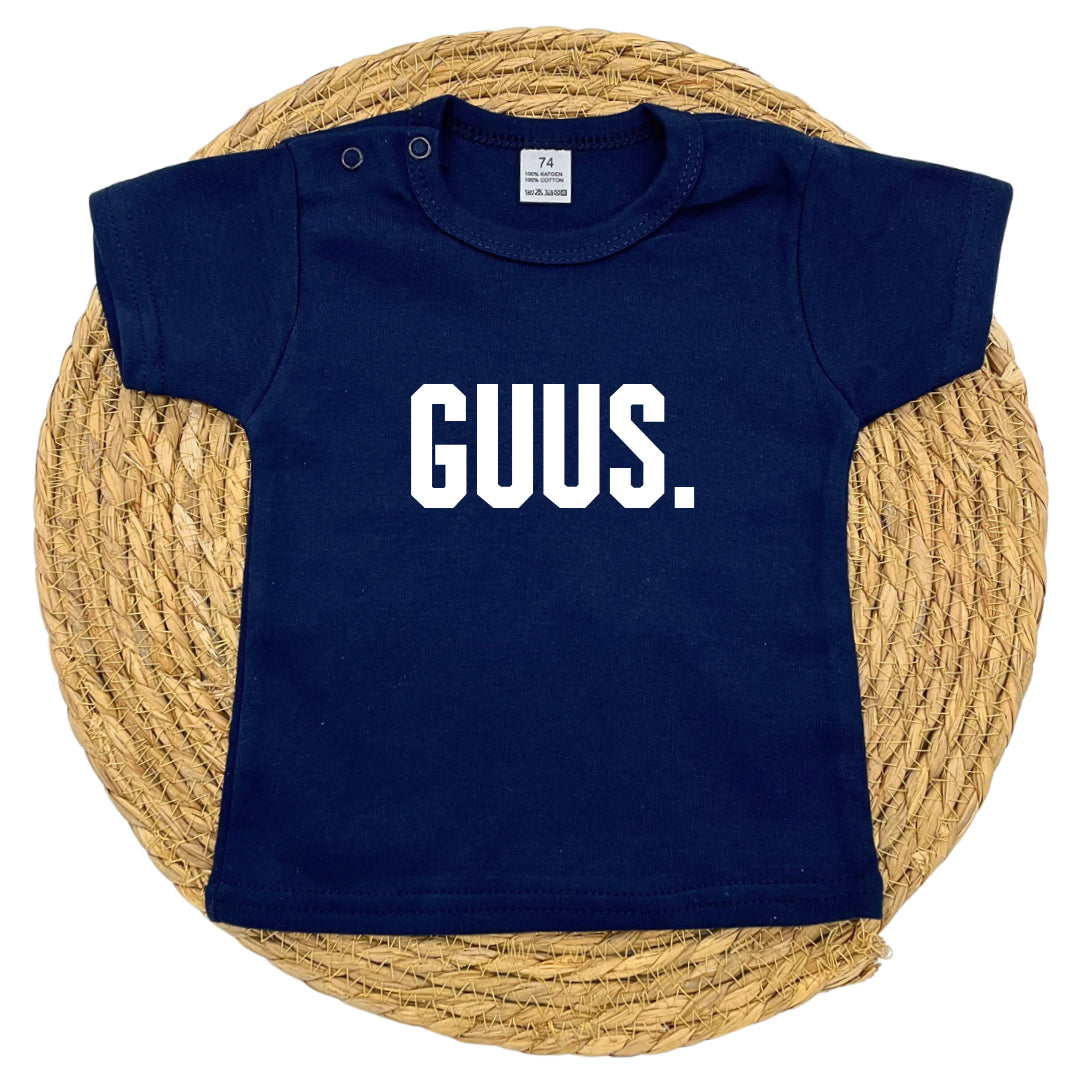 Gepersonaliseerd baby shirt "Simple"