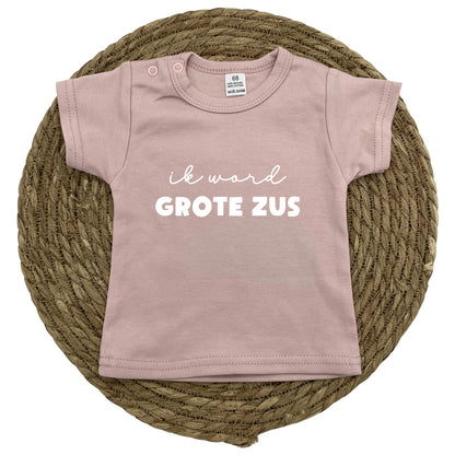 Ik word grote zus t-shirt