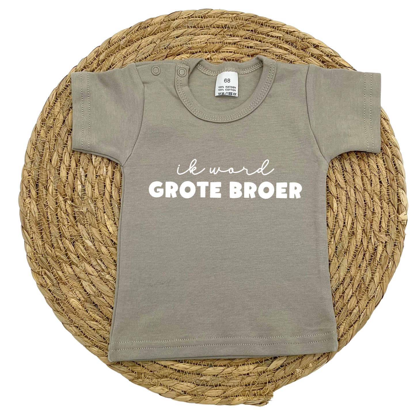 Ik word grote broer t-shirt