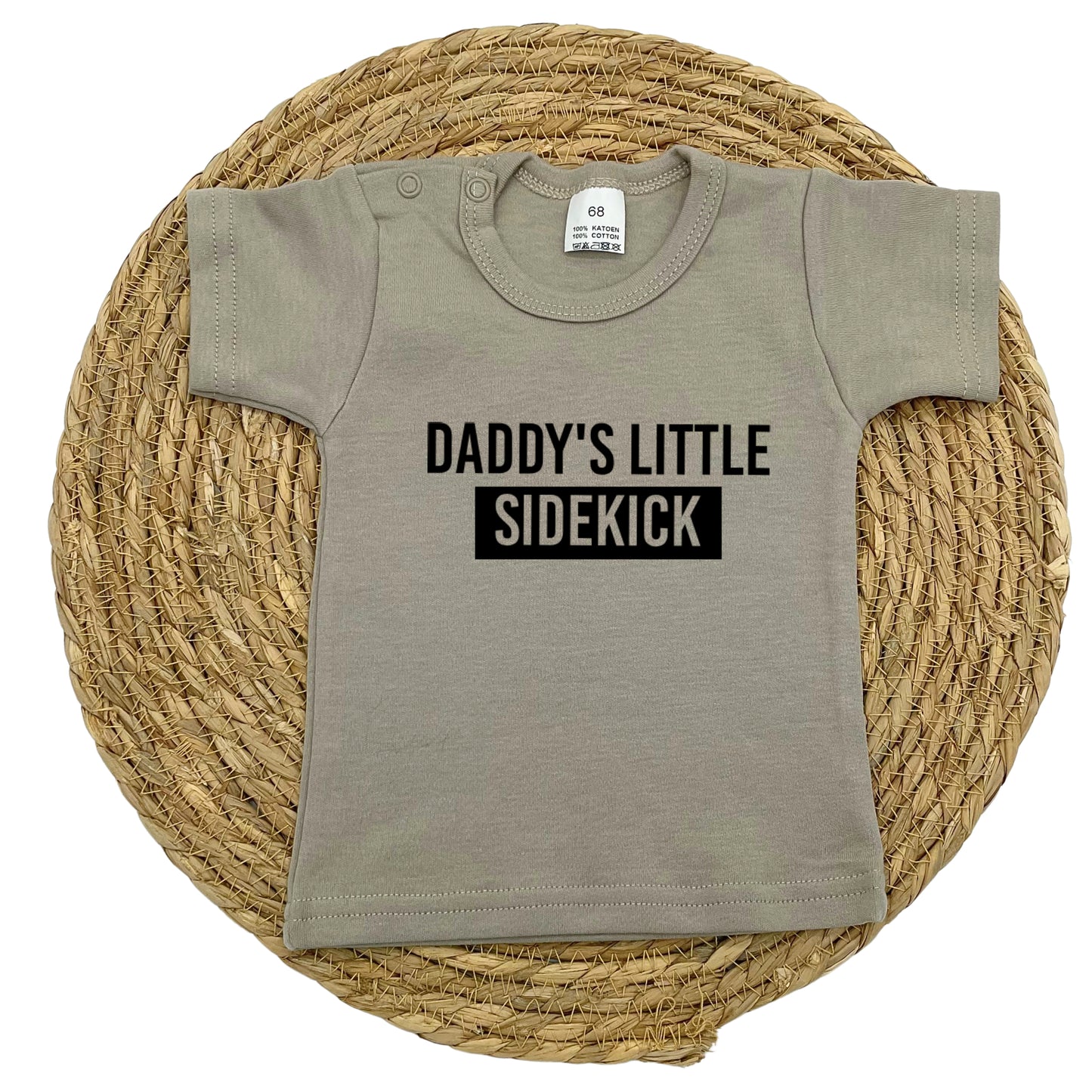 Daddy's Little Sidekick t-shirt korte mouw