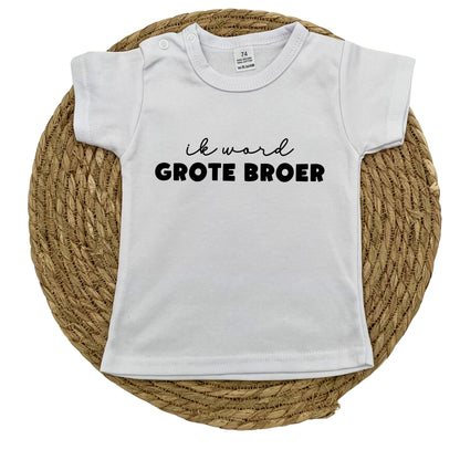 Ik word grote broer t-shirt