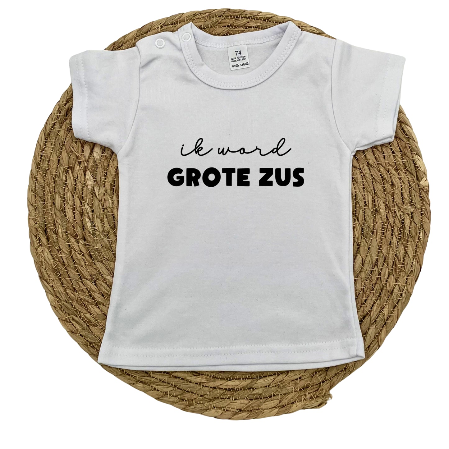 Ik word grote zus t-shirt