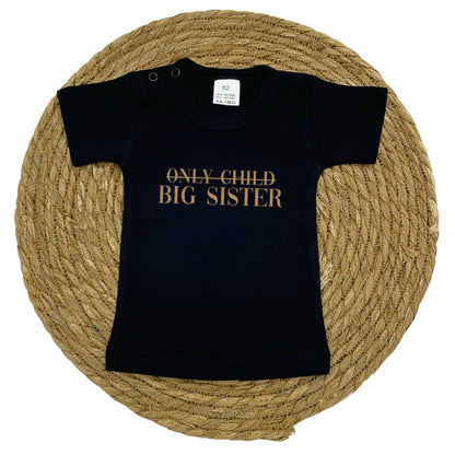 Only child / big sister t-shirt